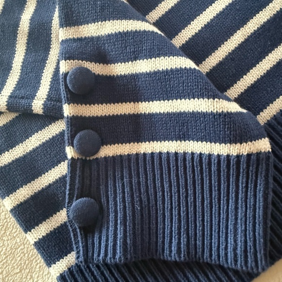 Kerri Rosenthal new Blue Striped Sweater - Picture 5 of 5